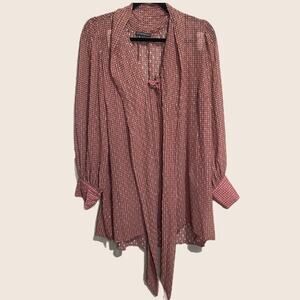 Blouse Long Sleeve By Adrianna Papell size 2X